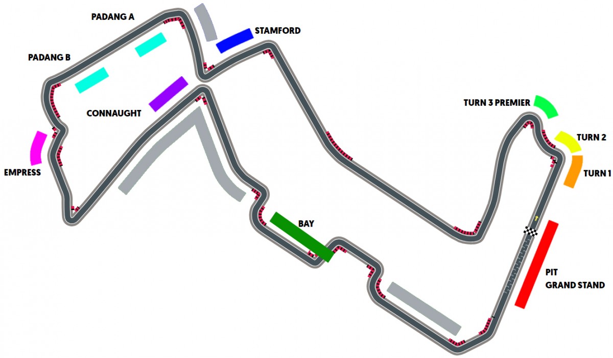Singapore Grand Prix . - Combination Package Padang (3 Days)
